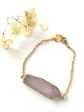 Incărcați imaginea în vizualizatorul Galeriei, Bijuterii cu pietre - Brațară Lollidot cu Conector Cuart Rose roz