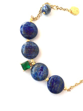 Incărcați imaginea în vizualizatorul Galeriei, Bratara cu pietre naturale Magazin de pietre lapiz lazuli lollidot