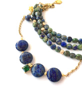 Incărcați imaginea în vizualizatorul Galeriei, Bijuterii bratari cu pietre semipretioase magazin cu pietre lais lazuli lollidot